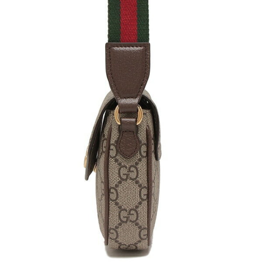 Gucci Ophidia Canvas Mini Bag Beige Ebony - Picture 5 of 8